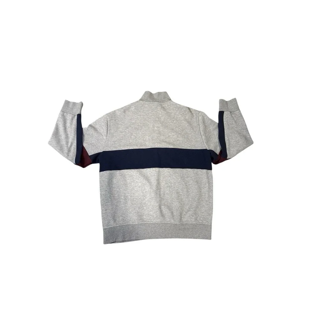 Polo Ralph Lauren‎ Men's Size XL Double Knit Track Jacket Navy Striped